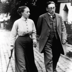 Emmy Noether e Emil Artin.
