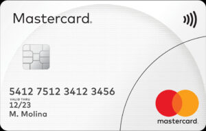 Tarxeta de crédito. Fonte: Mastercard.