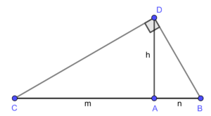 Figura 3. Teorema da altura.