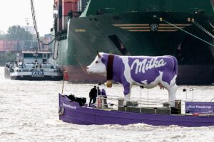 Vaca lila de Milka.